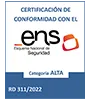 Certificación de conformidad con el ENS